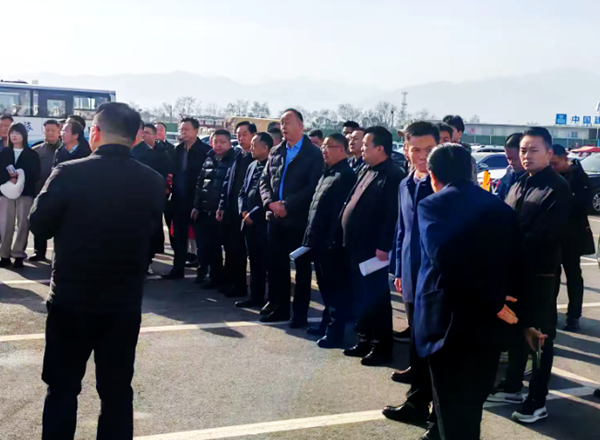 宝鸡市山东商会参加陈仓区旅外乡亲暨工商界人士新春座谈会